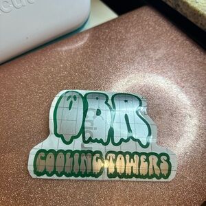 OBR Cooling Towers Sticker